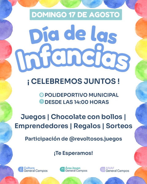  ¡Celebremos el Día de las Infancias!