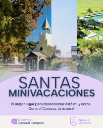 Santas Minivacaciones, General Campos te espera!